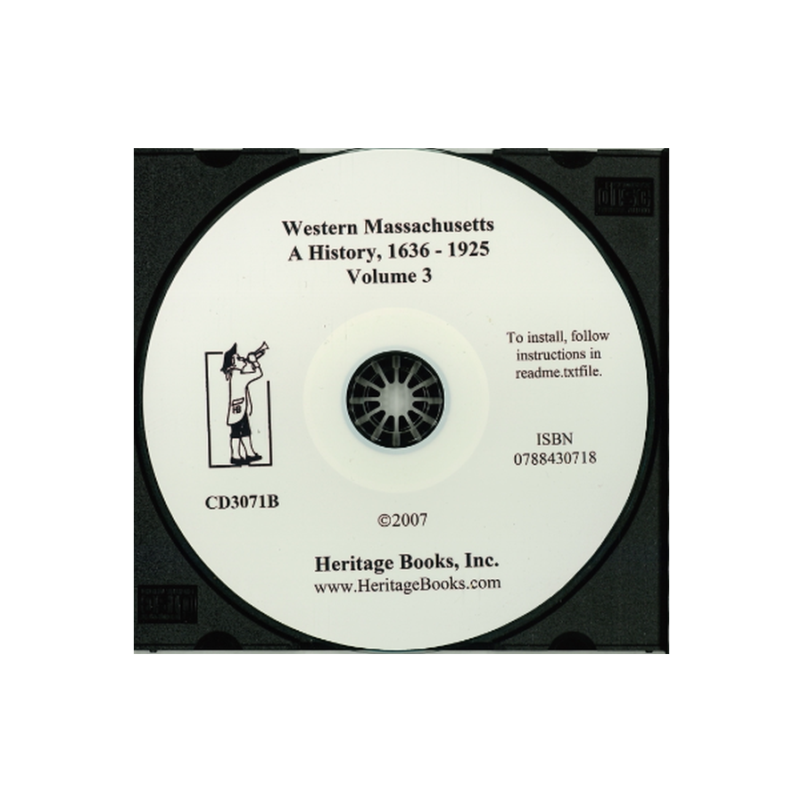 CD-Western Massachusetts, A History, 1636-1925 disc 2