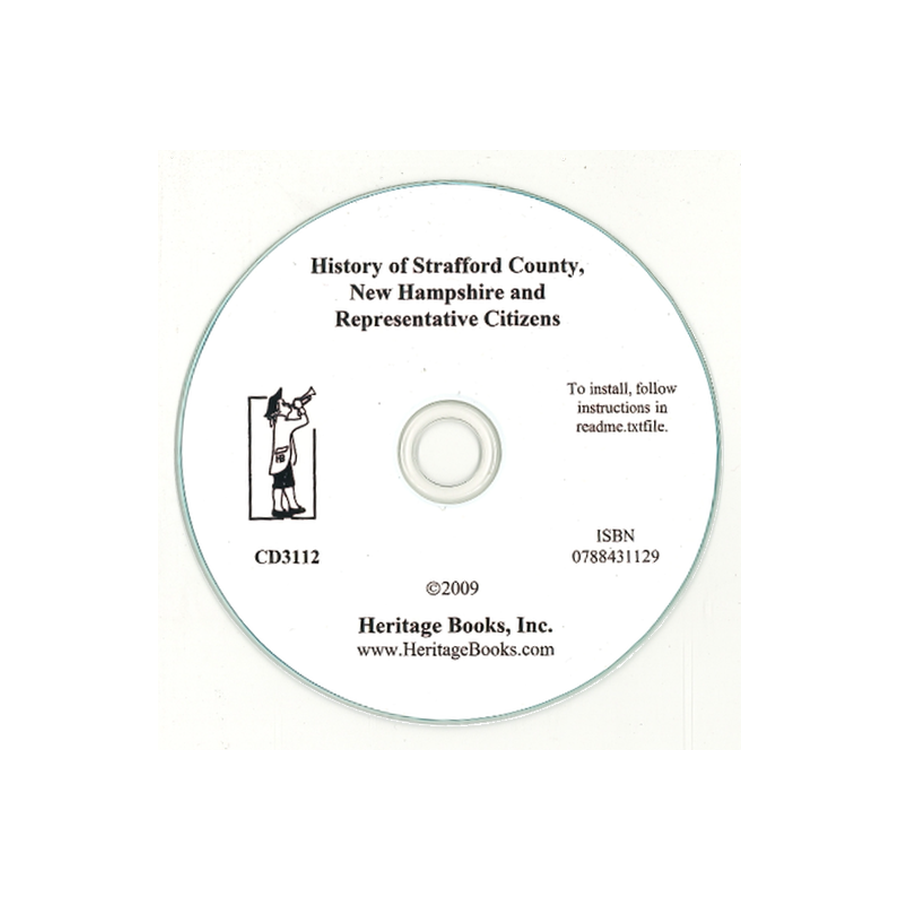 CD-History of Strafford County, New Hampshire