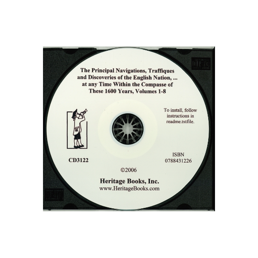 CD-The Principal Navigations, Traffiques and Discoveries of the English Nation, Volumes 1-8