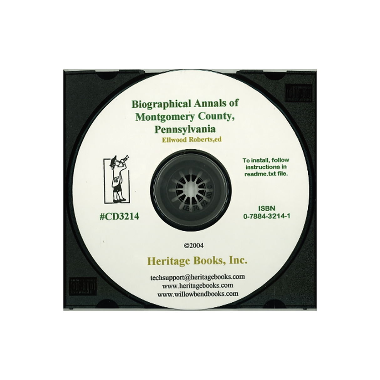 CD-Biographical Annals of Montgomery County, Pennsylvania