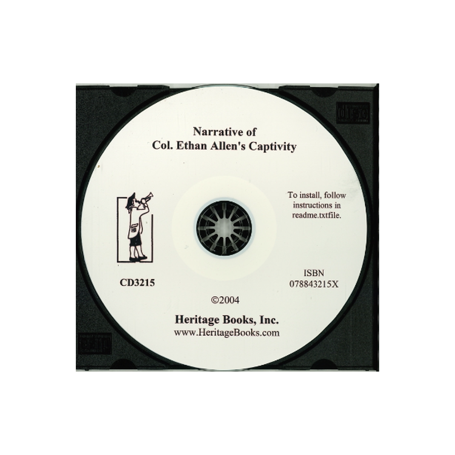 CD-Narrative of Col. Ethan Allen's Captivity