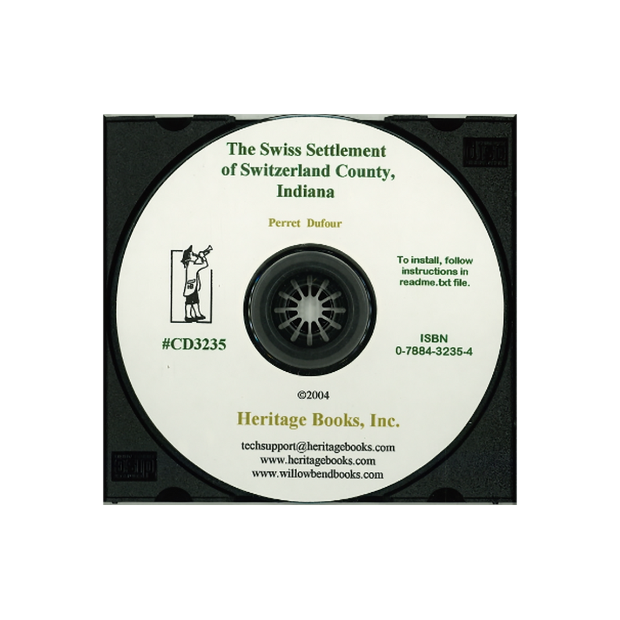 CD-The Swiss Settlement of Switzerland County, Indiana
