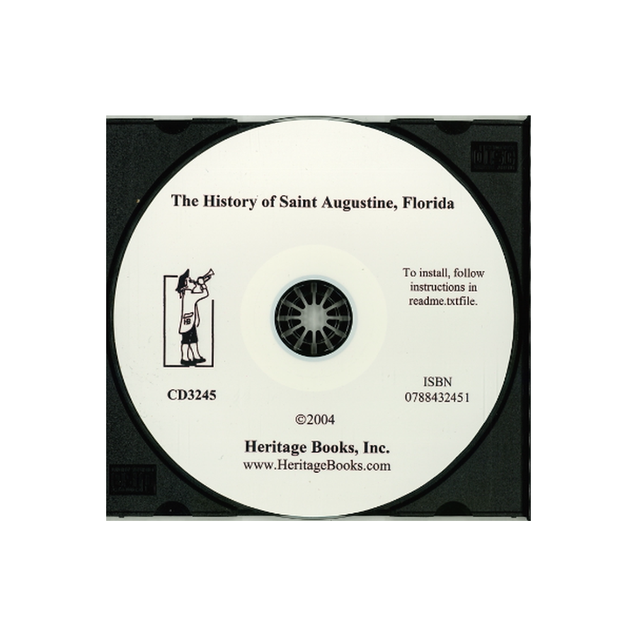 CD-The History of Saint Augustine, Florida