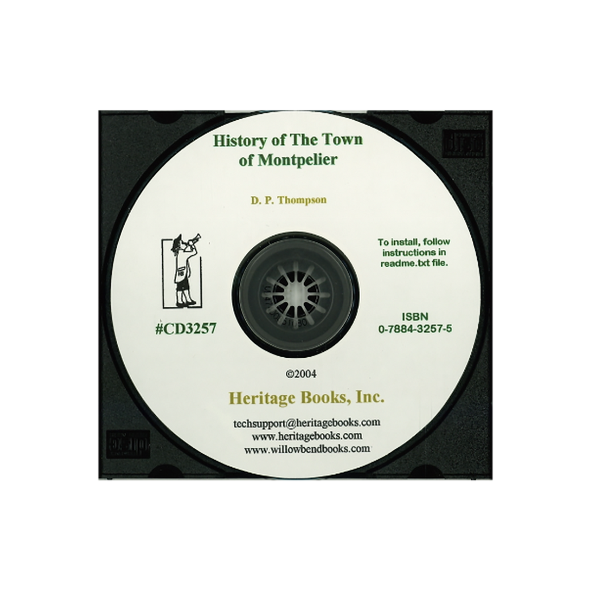 CD-History of the Town of Montpelier, Vermont