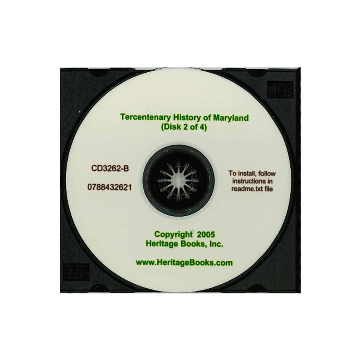 CD-Tercentenary History of Maryland, Volume 2 of 4