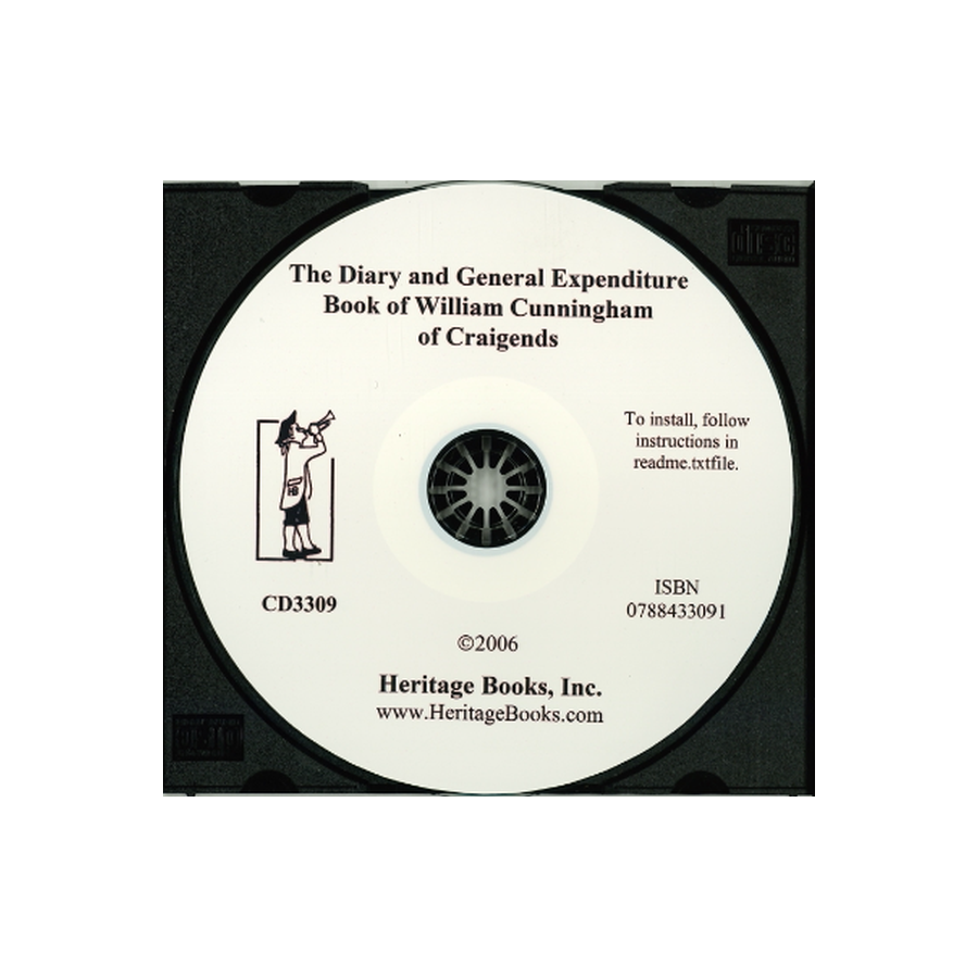 CD-The Diary and General Expenditure Book of William Cunningham of Craigends