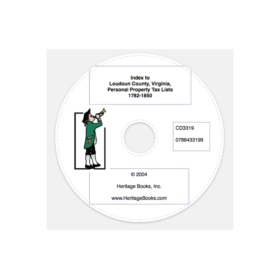 CD-Loudoun County, Virginia Personal Property Tax Lists, 1782-1850