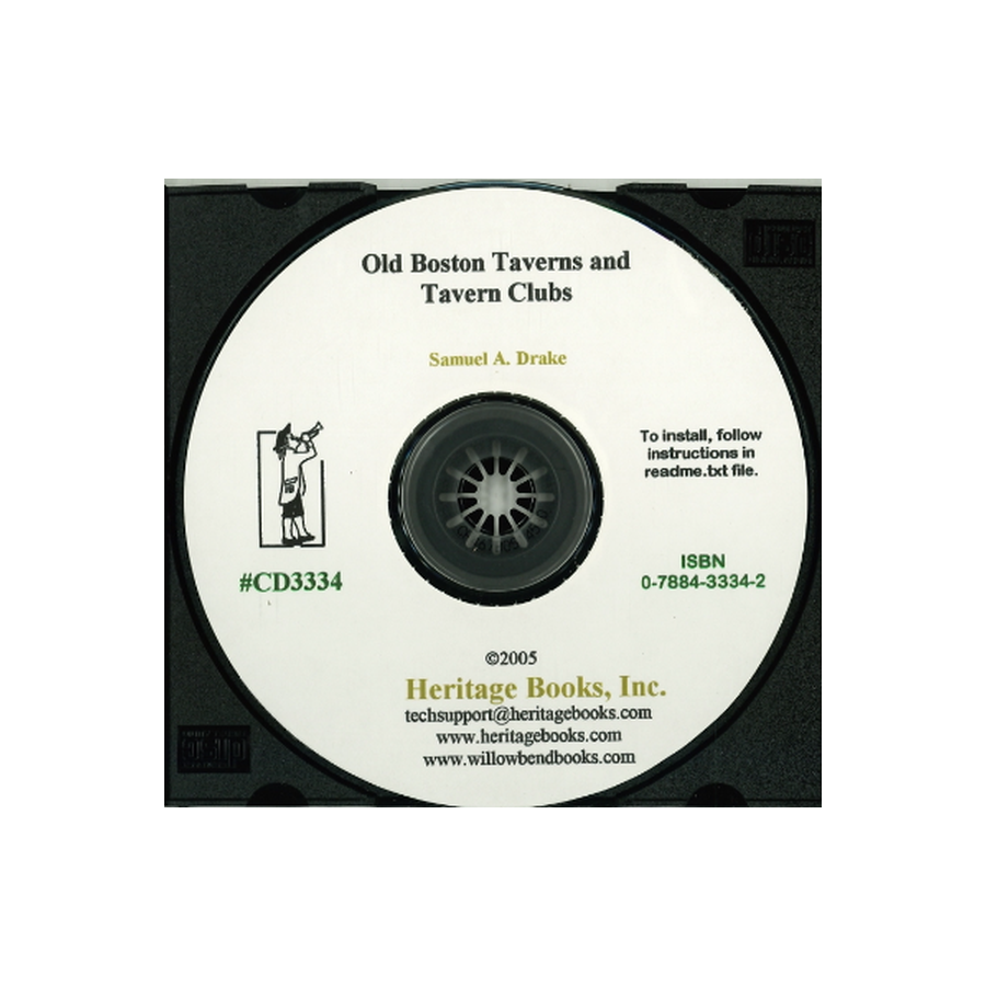 CD-Old Boston Taverns and Tavern Clubs