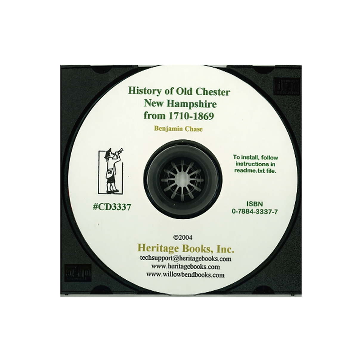 CD-History of Old Chester (New Hampshire), from 1710-1869