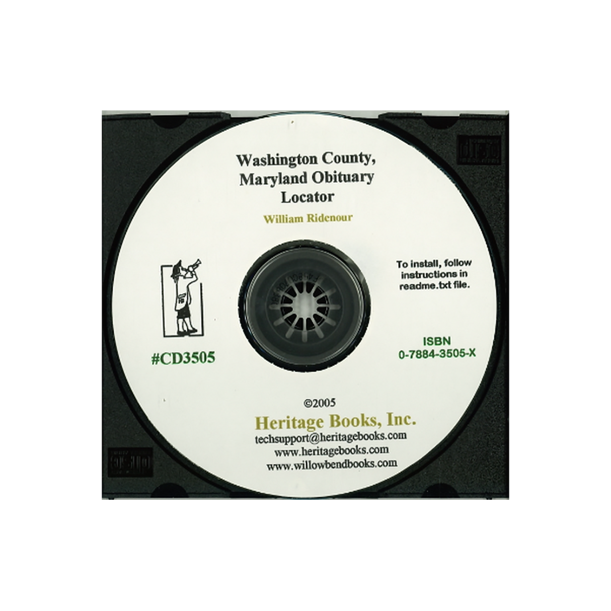 CD-Washington County, Maryland Obituary Locator, 1944-2001