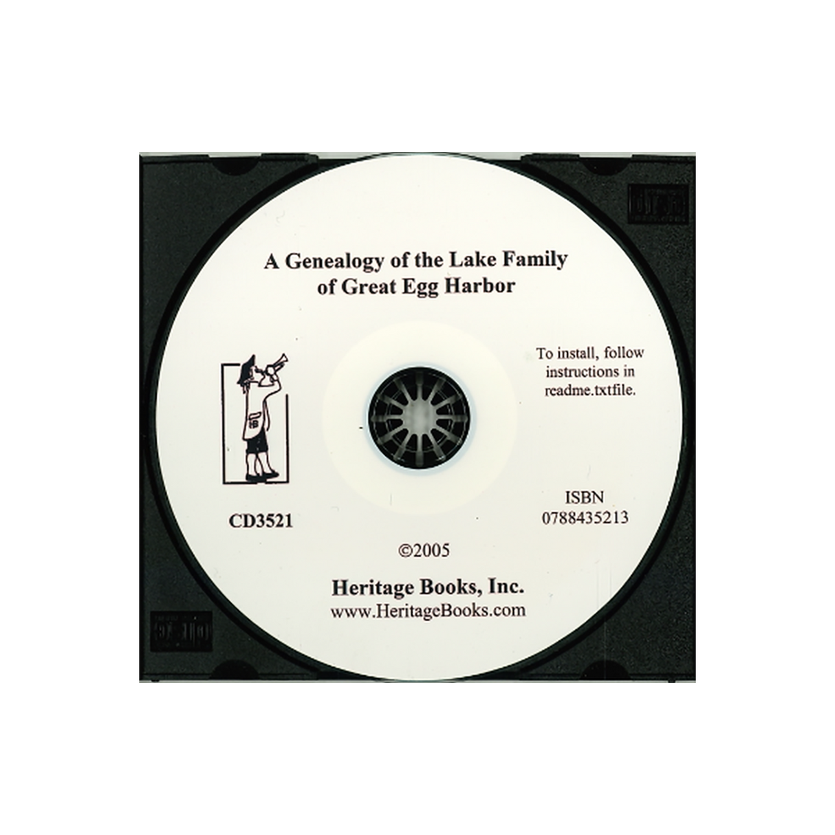CD-A Genealogy of the Lake Family of Great Egg Harbor