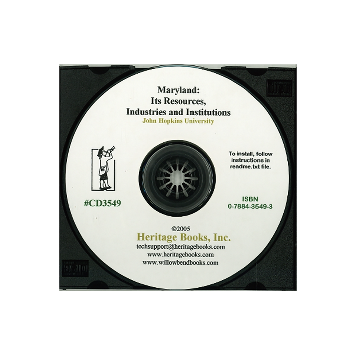 CD-Maryland: Its Resources, Industries and Institutions