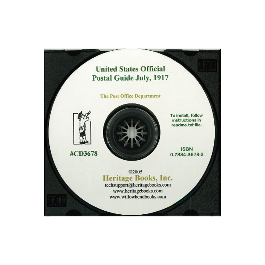 CD-United States Official Postal Guide, July 1917
