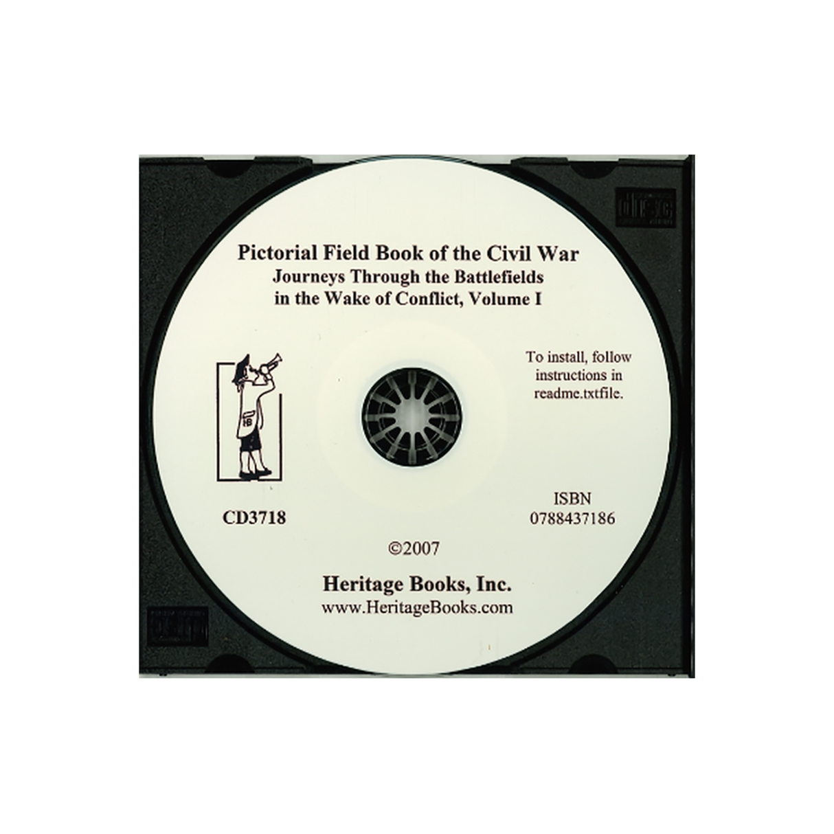 CD-Pictorial Field Book of the Civil War: Journeys through the Battlefields in the Wake of Conflict, Volume I