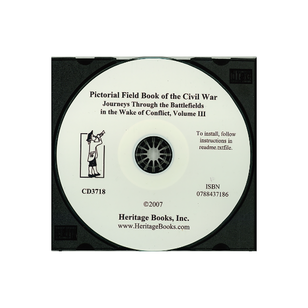 CD-Pictorial Field Book of the Civil War: Journeys through the Battlefields in the Wake of Conflict, Volume III