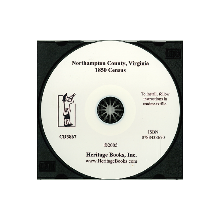 CD-Northampton County, Virginia 1850 Census