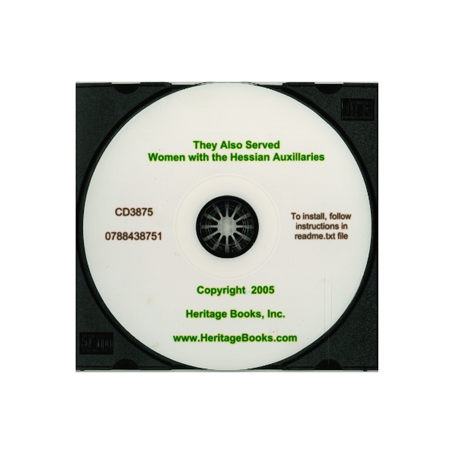 CD-They Also Served: Women with the Hessian Auxiliaries