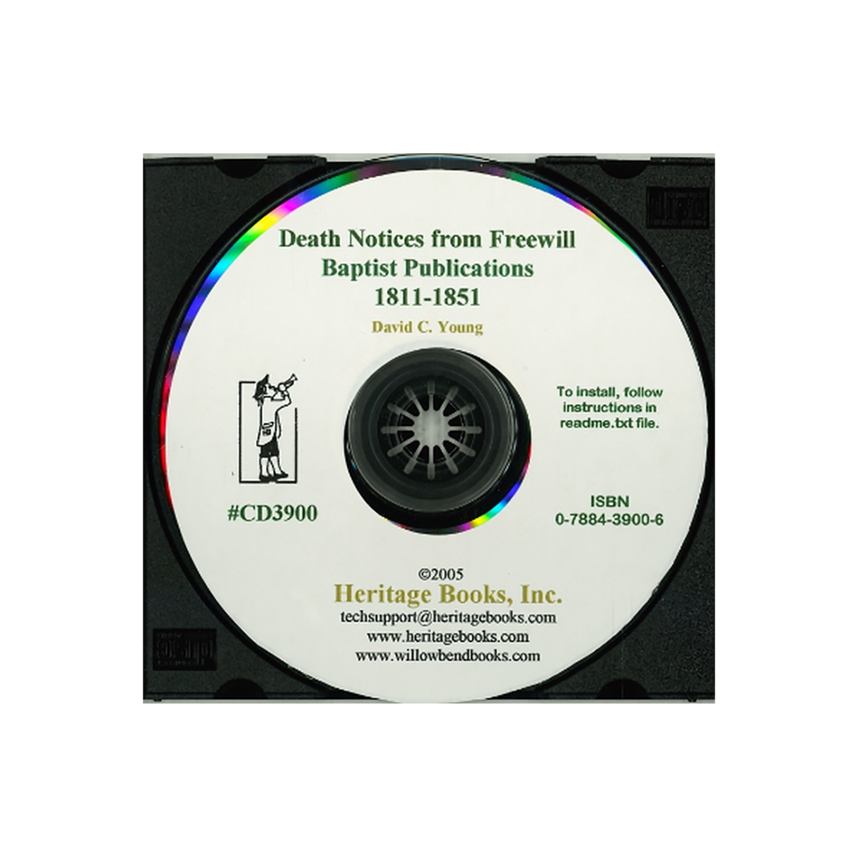 CD-Death Notices from Freewill Baptist Publications, 1811-1851