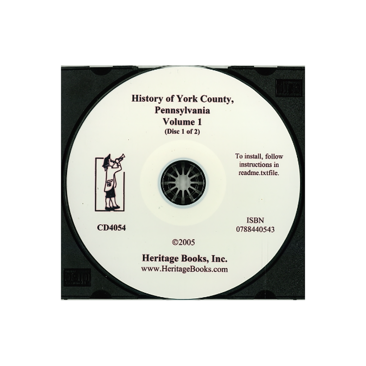 CD-History of York County, Pennsylvania, Disc 1