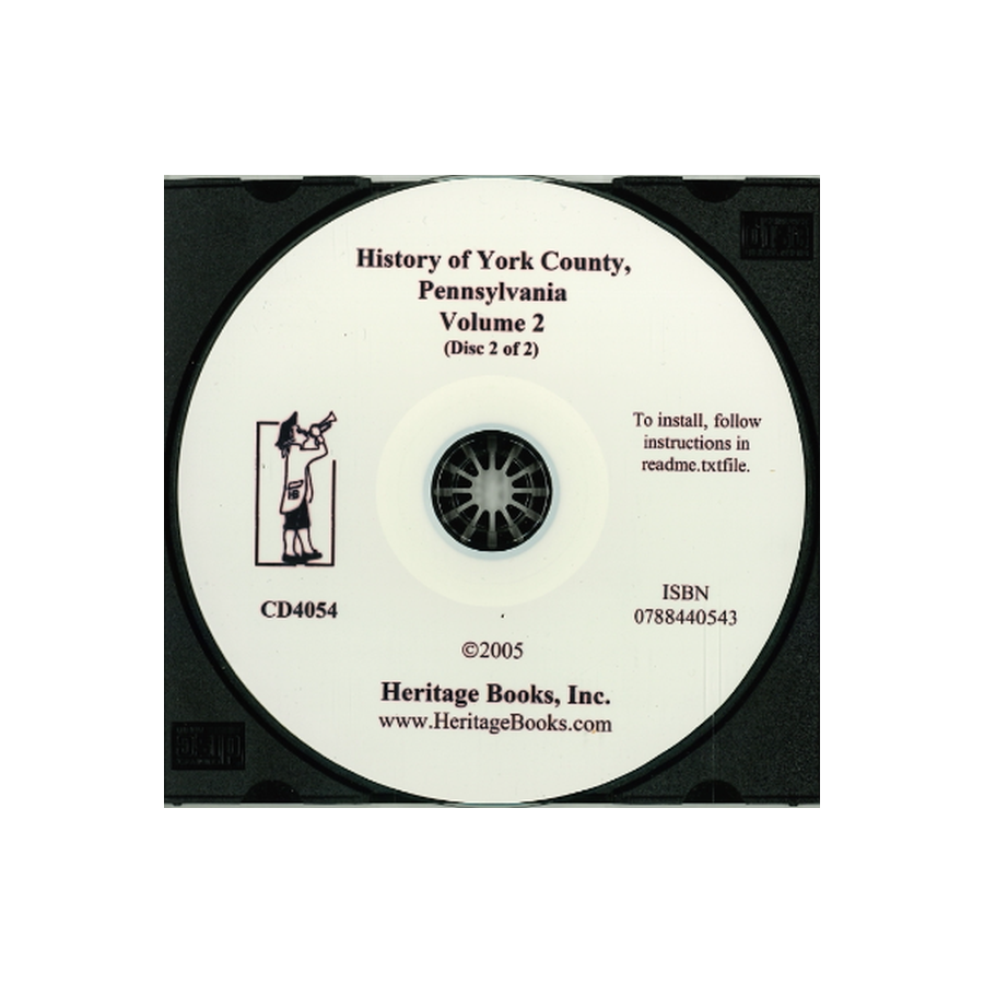 CD-History of York County, Pennsylvania, Disc 2