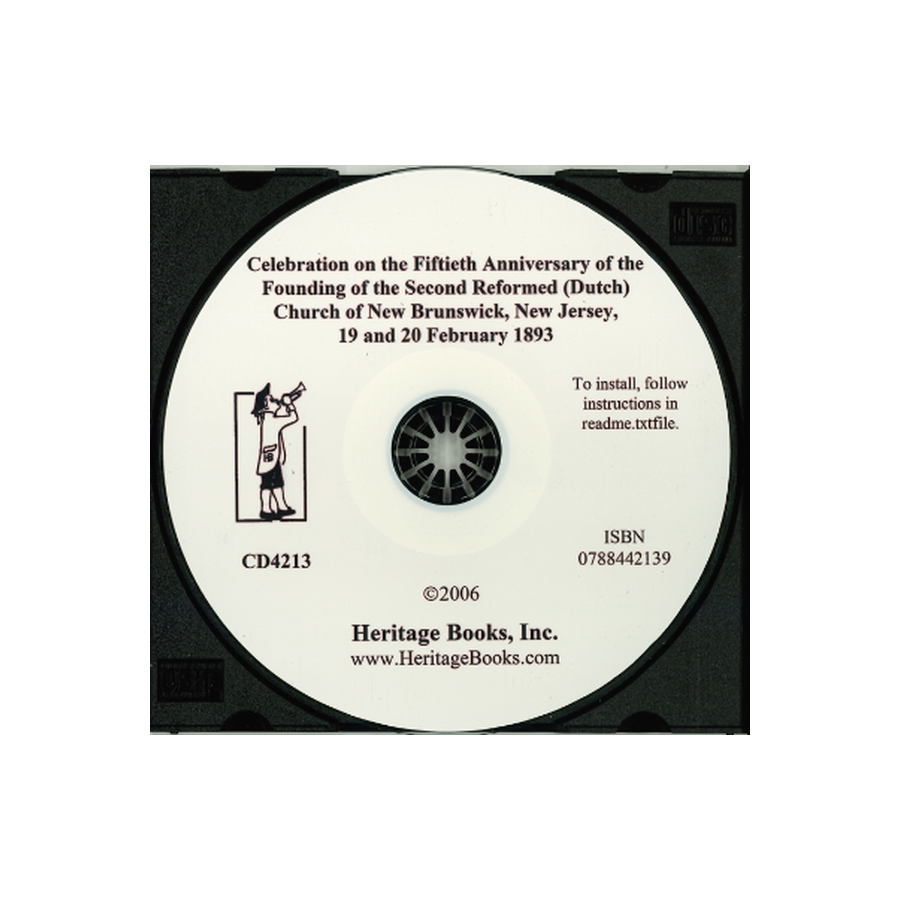 CD-Celebration on the Fiftieth Anniversary of the Founding of the 2nd Reformed (Dutch) Church of New Brunswick, New Jersey