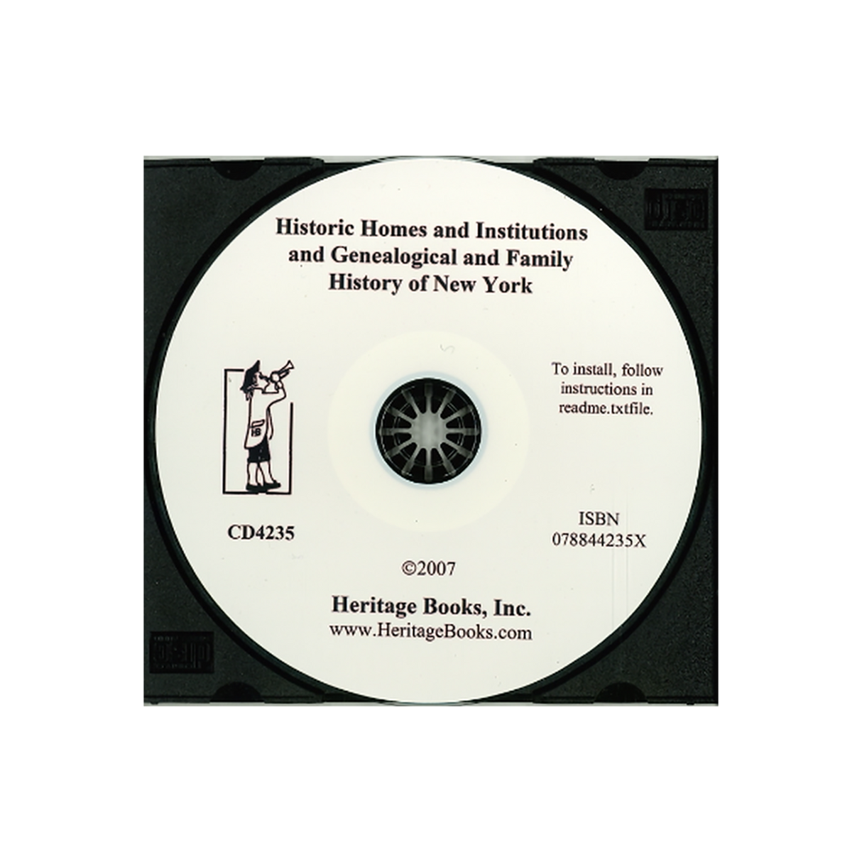 CD-Historic Homes and Institutions and Genealogical and Family History of New York