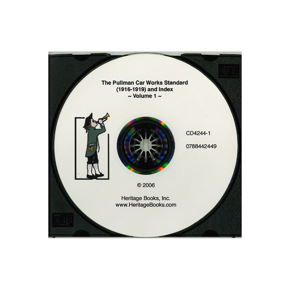 CD-The Pullman Car Works Standard (1916-1919) and Index, disc 1