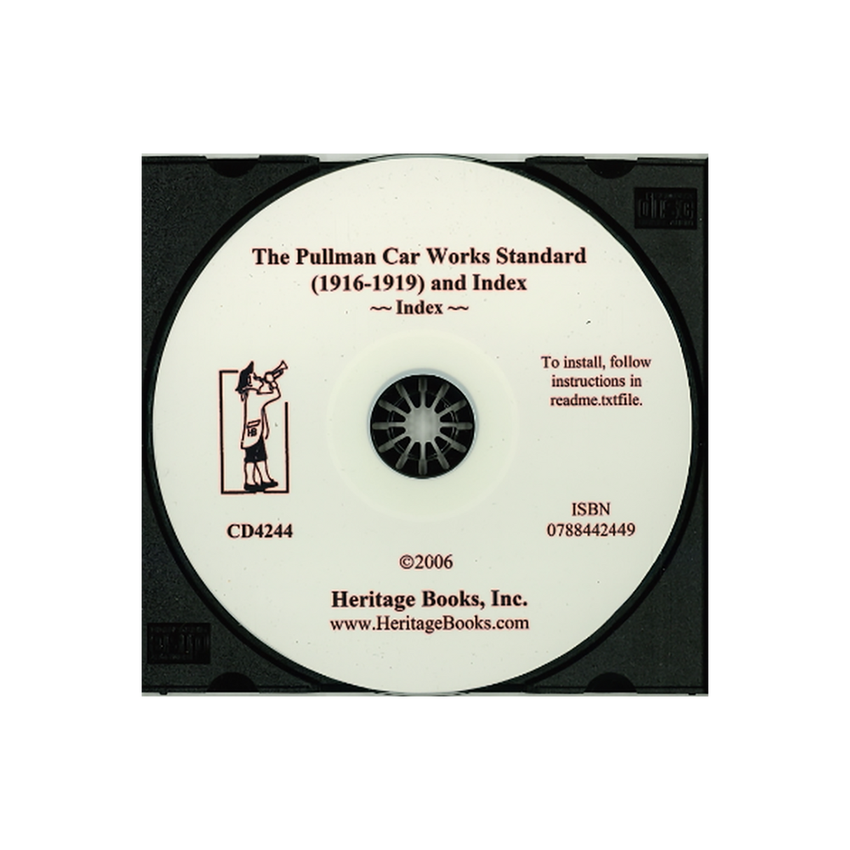 CD-The Pullman Car Works Standard (1916-1919), Index Volume, disc 7