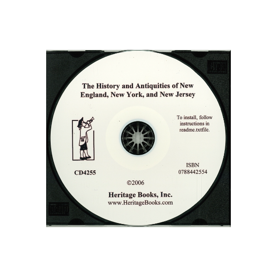 CD-The History and Antiquities of New England, New York, and New Jersey