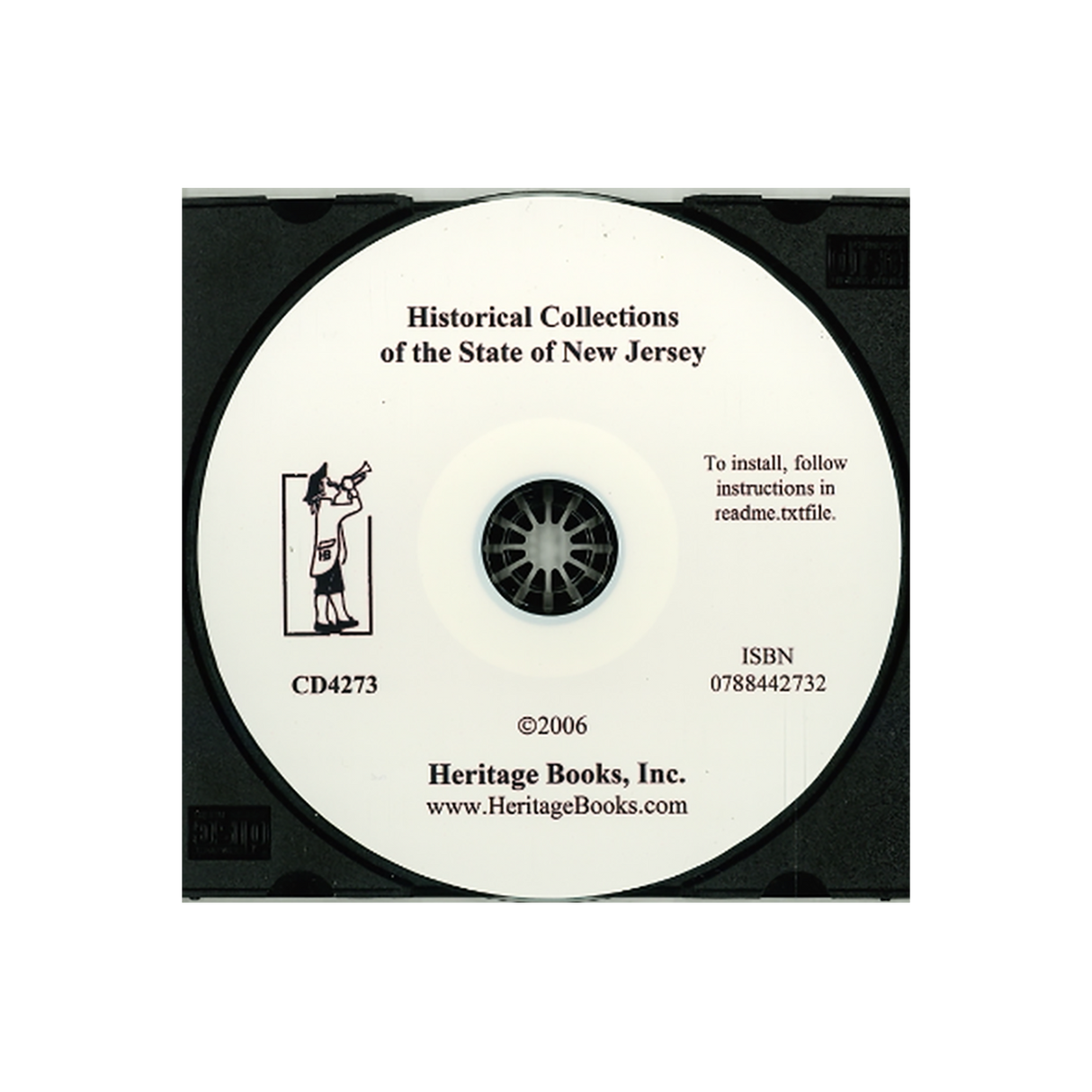 CD-Historical Collections of the State of New Jersey