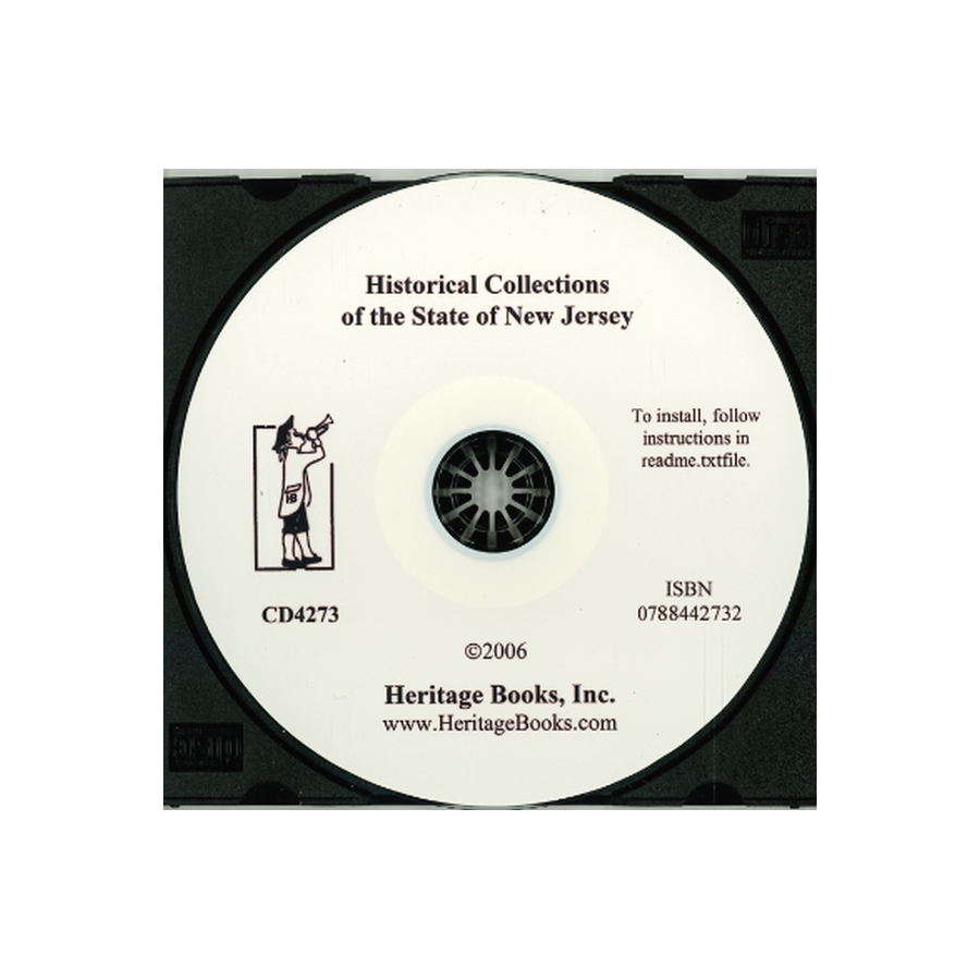 CD-Historical Collections of the State of New Jersey