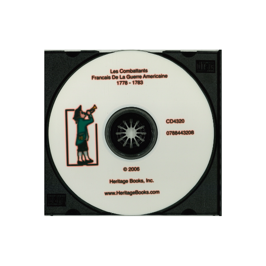 CD-Les Combattants Francais De La Guerre Americaine, 1778-1783