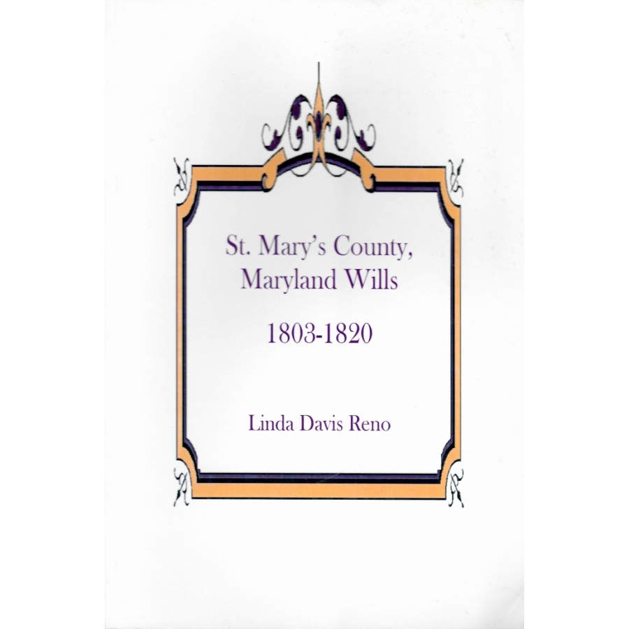 St. Mary's County, Maryland Wills, 1803-1820