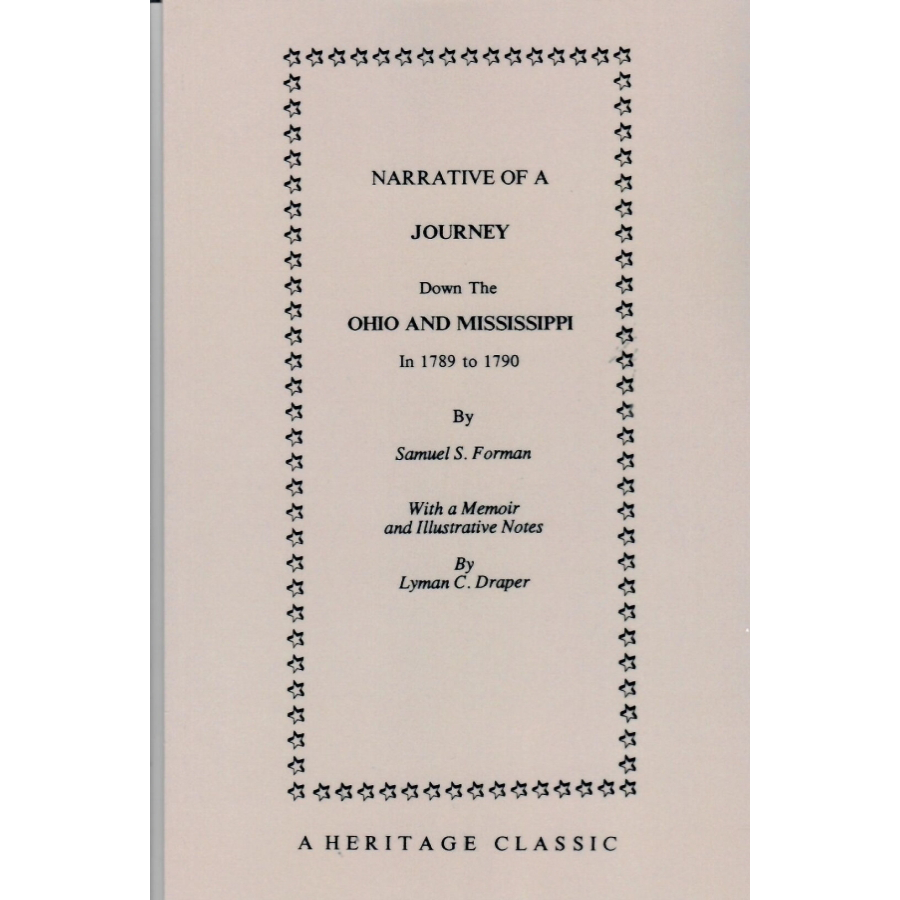 Narrative of a Journey down the Ohio and Mississippi in 1789 to 1790