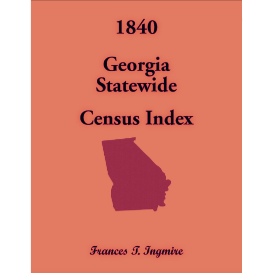 1840 Georgia Census Index