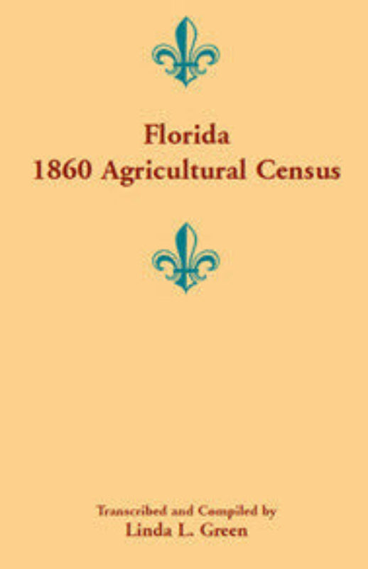Florida 1860 Agricultural Census