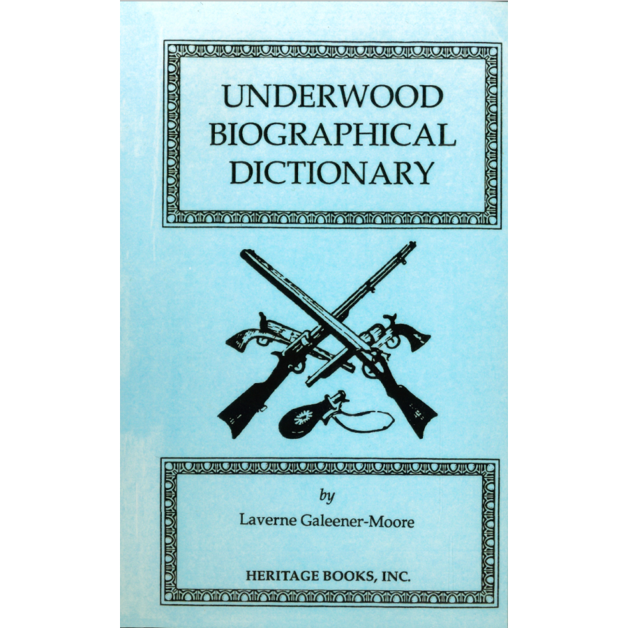 Underwood Biographical Dictionary