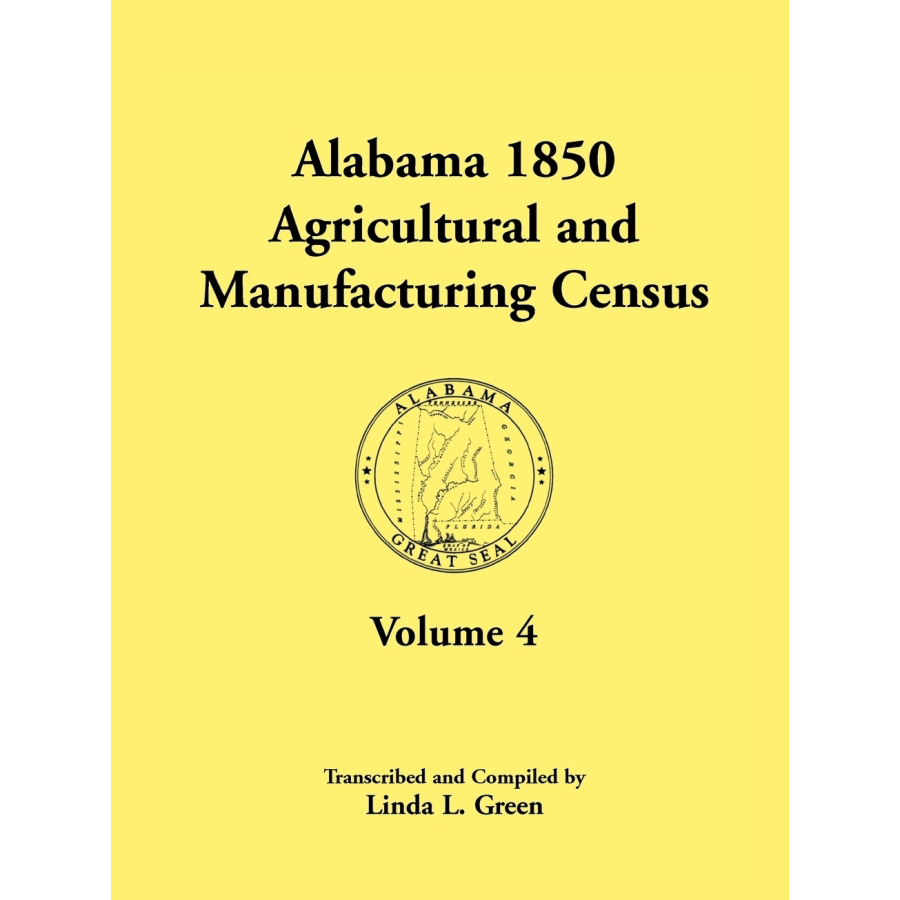 Alabama 1850 Agricultural and Manufacturing Census, Volume 4