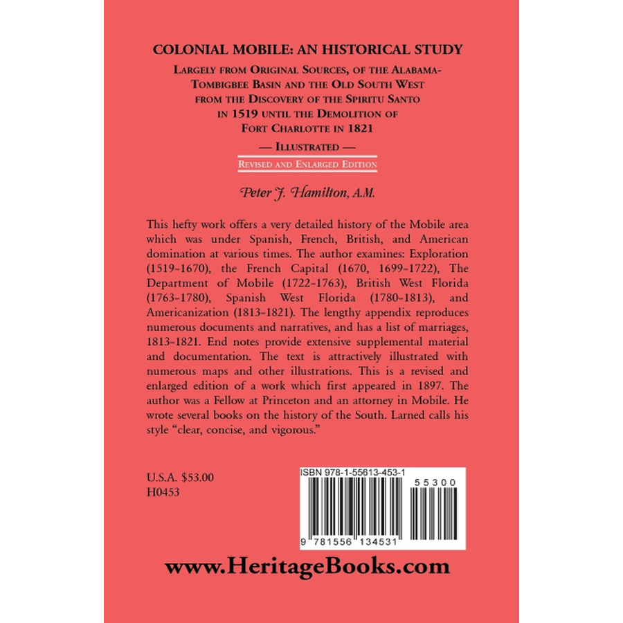 Colonial Mobile back cover