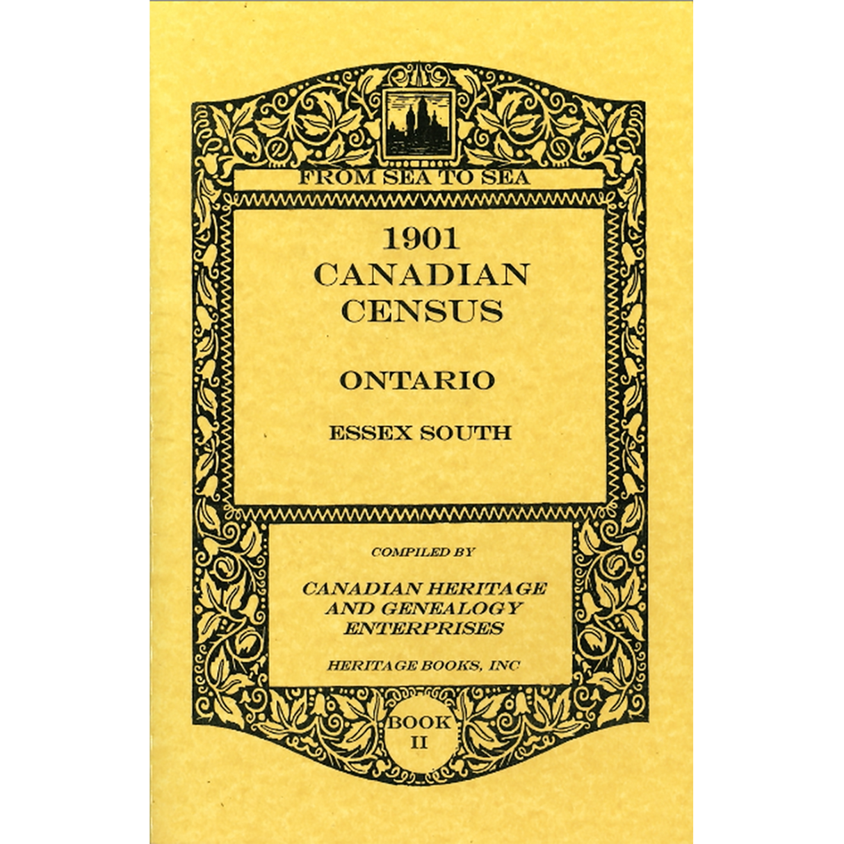 1901 Canadian Census, Ontario, Essex South, Volume II