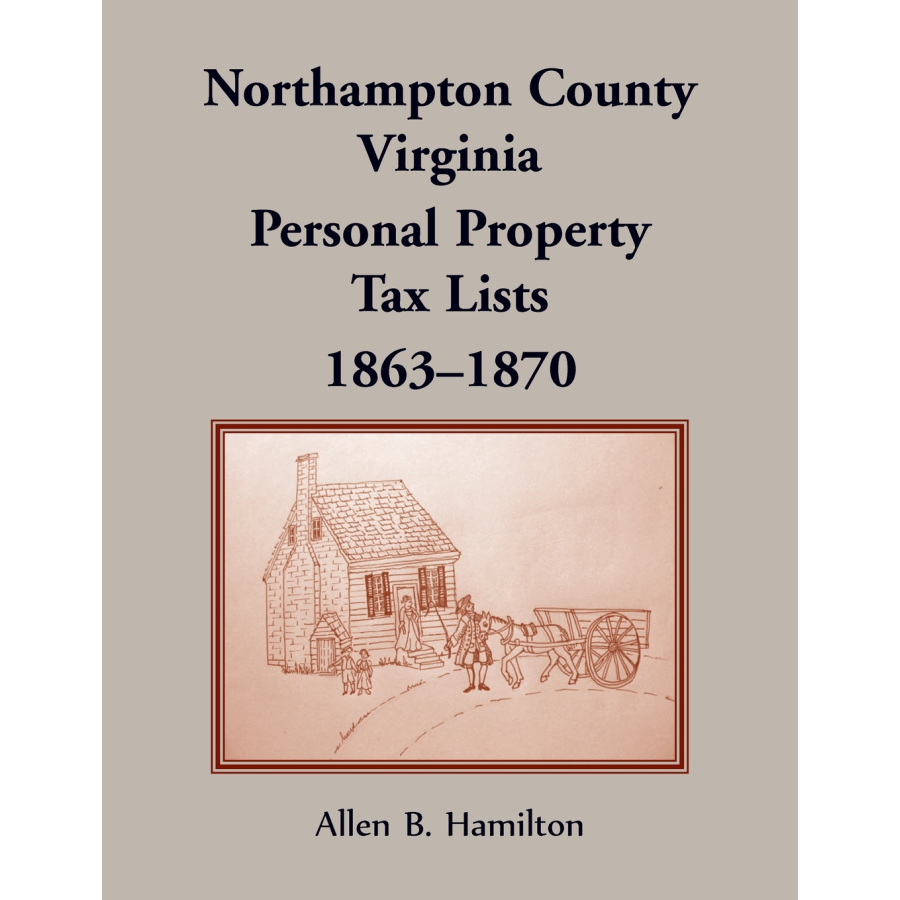 Northampton County, Virginia Personal Property Tax Lists, 1863-1870