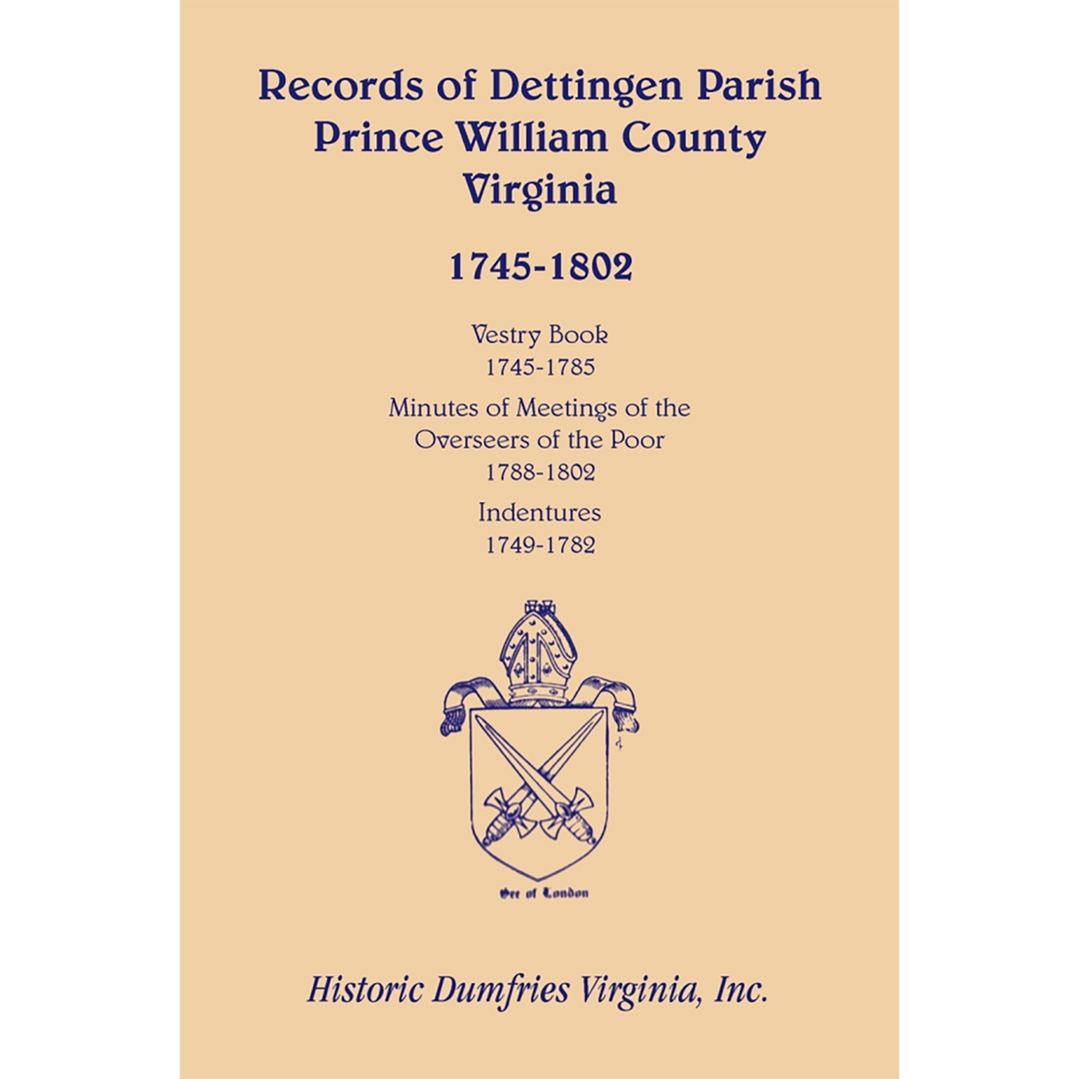 Records of Dettingen Parish, Prince William County, Virginia