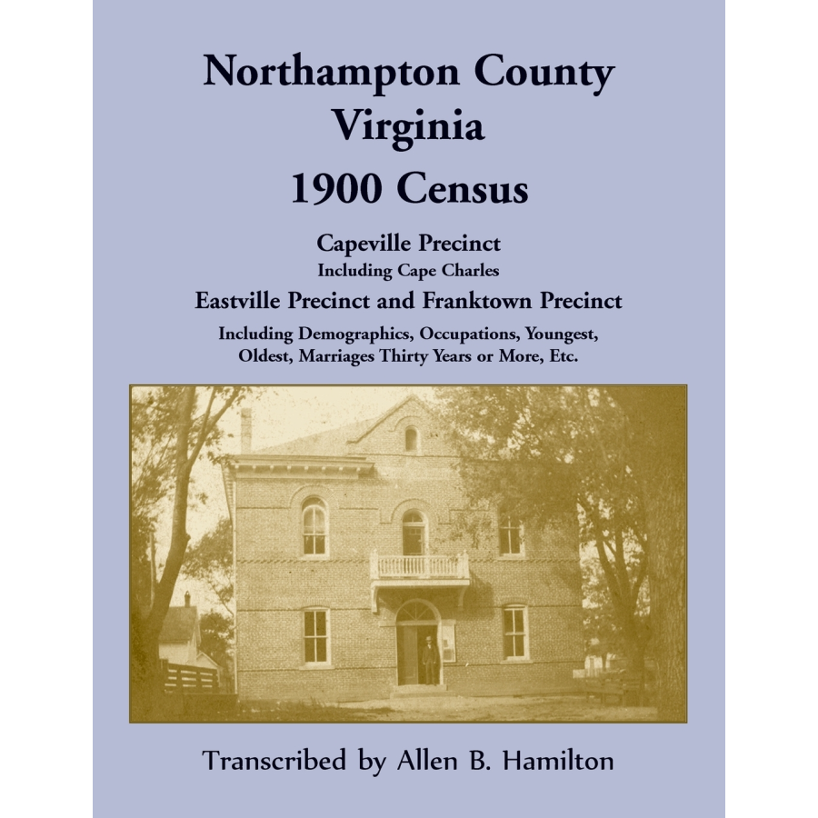 Northampton County, Virginia 1900 Census