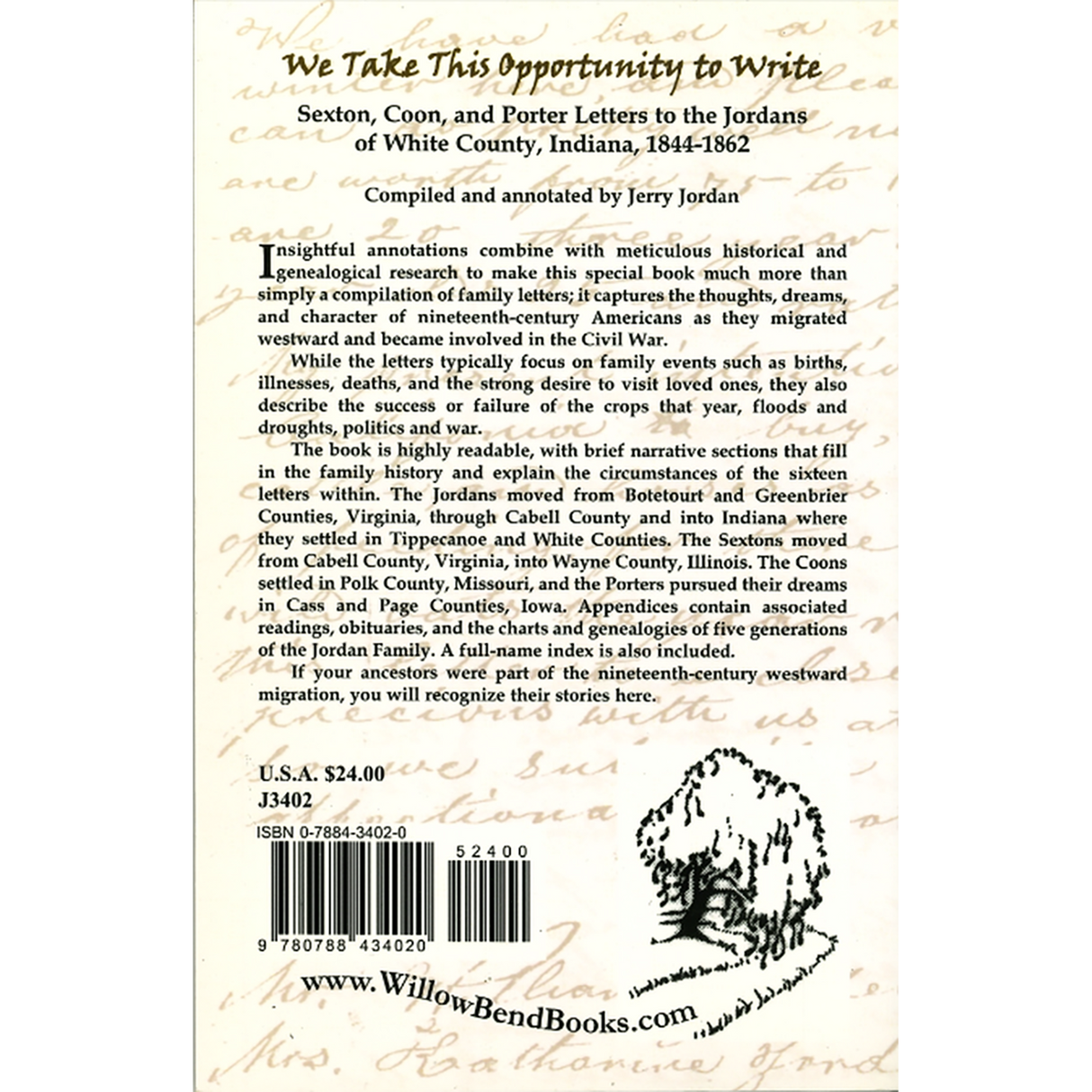 We Take This Opportunity to Write back cover