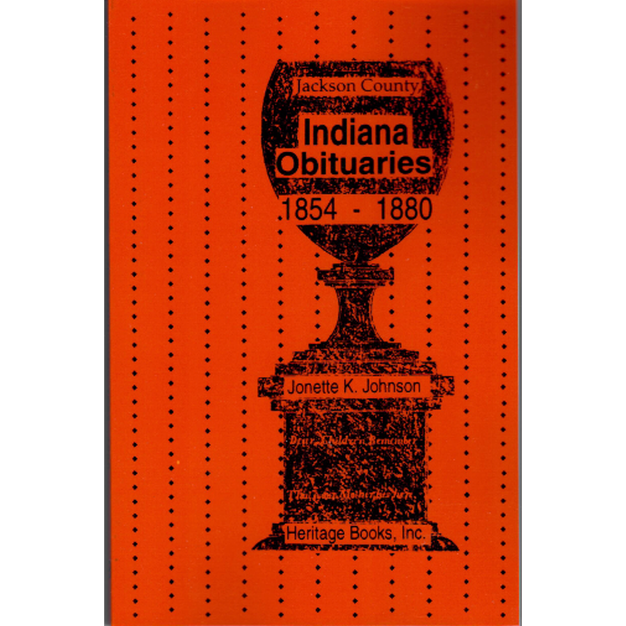 Jackson County, Indiana Obituaries, 1854-1880