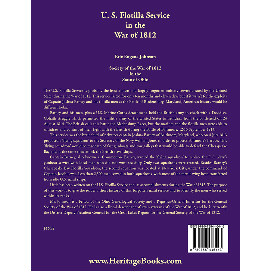 U. S. Flotilla Service in the War of 1812