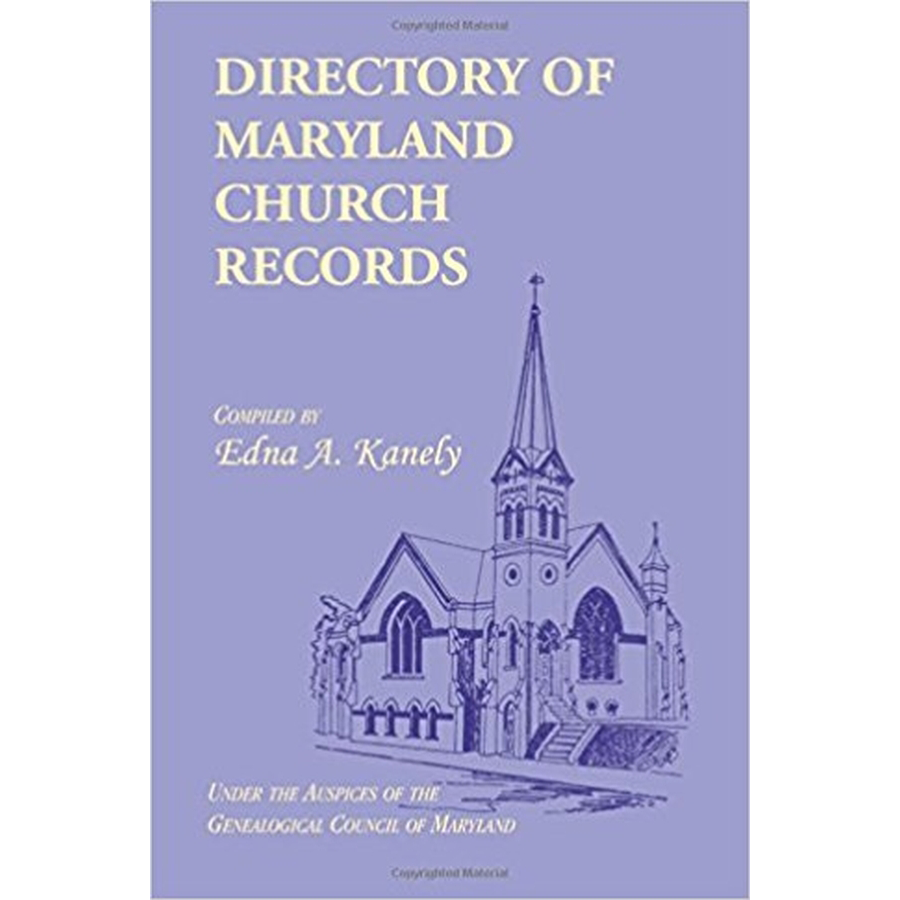 Directory of Maryland Church Records