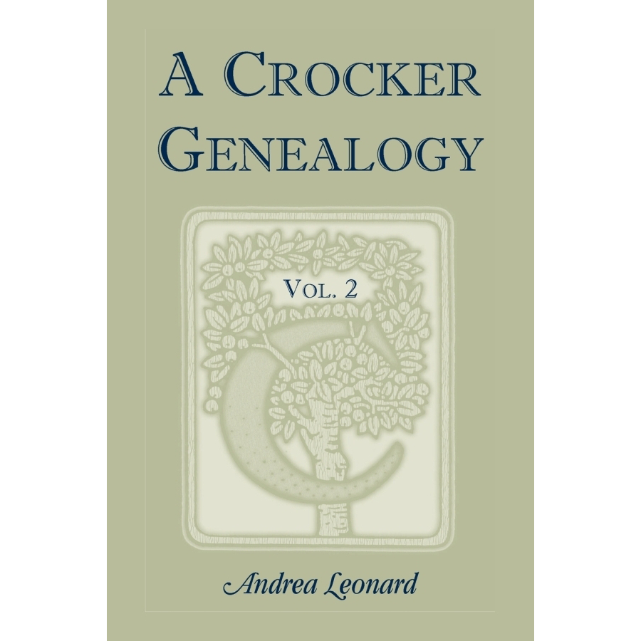 A Crocker Genealogy, Volume 2
