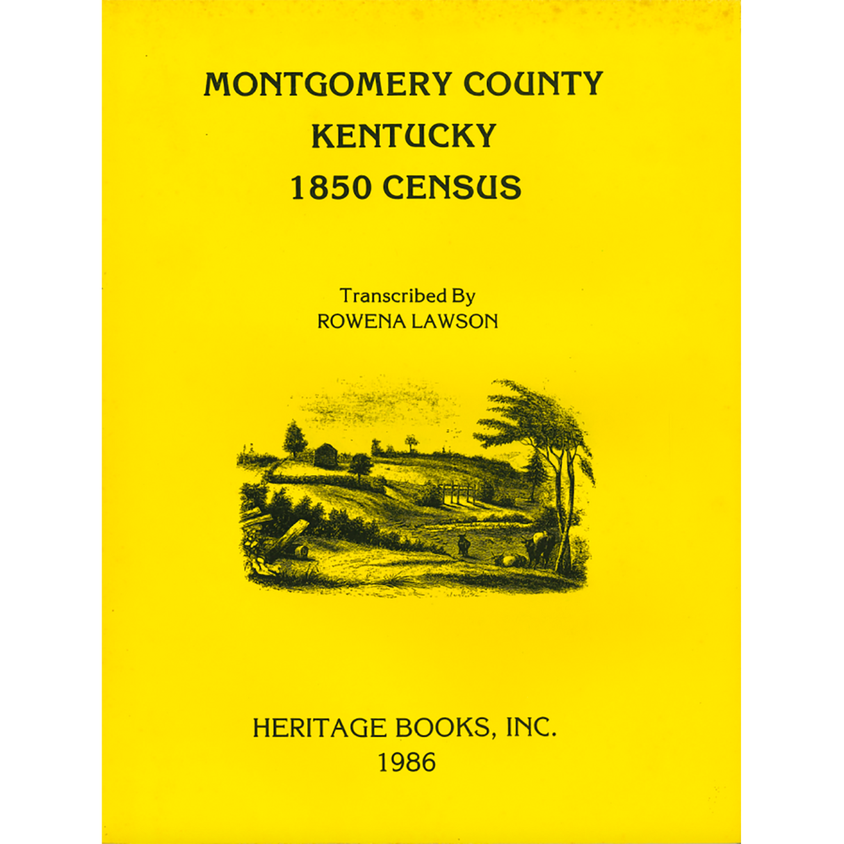 Montgomery County, Kentucky 1850 Census