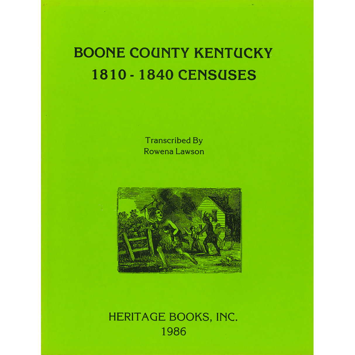 Boone County, Kentucky 1810-1840 Census
